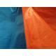 high tensile strength blue/orange PE tarpaulin used for lorry cover