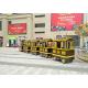 Outdoor Electric Trackless Train  / Shopping Mall Train 42 Set Bee Series