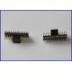 Pitch 1.27mm MALE SMD 2*16p(LCP housing) H:3mm connector Black Gold-plated