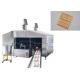 Auto Professional Sugar Cone Production Line / Ice Cream Wafer Machine Fast Heating Up Oven Durable