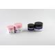 Skin Care Product Plastic Cosmetic Jars With Labeling Surface Treatment