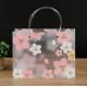 Transparent PVC Boutique Branded Shopping Bag Custom PP Plastic Handbag