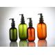 Empty Shower Gel Shampoo And Conditioner Bottle PET Body Wash Clear Round Shampoo Bottle