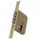 Yellow Color Painting Mortise Lock Body With 4 Cylindrical Tongue Iso9001