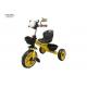 Plastic Lightweight Pedal Tricycle With Light And Music