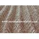 Waved 316L Corrugations Knitted Wire Mesh