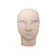 Reusable Silicone Permanent Makeup Practice Skin Mannequin Head