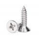 GB846 316 Stainless Steel Countersunk Head Sharp Tailed Self-Tapping Screw for Fastening Wood