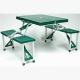 General Outdoor Portable 4 Seats Camp Suitcase Folding Picnic Table for Courtyard Good