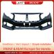 Black Honda Civic Front Bumper Guard Steel ISO9001 Approved