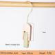 Beech Wooden Clip Hanger Natural Color Multifunctional 19cm  24cm