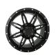 custom wheelsl matte black 4 wheel  Better driving experience 16 17 18 beadlock off road wheel
