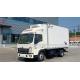 Sinotruk HOWO Small Refrigerated Van Truck 3tons 5tons