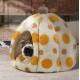 Machine Washable Small Kitten Bed With Waterproof Bottom