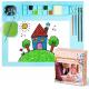 19.7×15.7 Silicone Craft Mat With Cup And Brush Cleaner Tool For Art Clay Play Doh