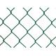 Plastic Coated Chain Link Fence Mesh / Heavy Duty Chain Link Fencing