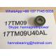17TM09 / 17TM09HTF Shielded Automotive Deep Groove Ball Bearing 17*39*11.1 mm