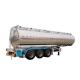 42000 Liters Aluminum Semi Tanker Trailer Transport Fuel Petrol Oil