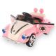 Beetle Children's Electric Ride on Car 4 Wheels Princess Pink Carton Size 101*54.5*33CM