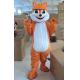 Kid animal squirrel chipmunk mascot costumes with little cool fan for hot weather