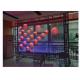 Indoor Outdoor Flexible Transparent LED Screen Curtain Window TV Glass LED Panels Display