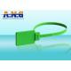 2G PVC Luggage Tracking Cable Tie Tag Green Radio Frequency ID Tags