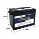 Bely 50AH 36V LiFePO4 Battery For Home Solar Energy Storage System Boats Submarine