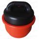 Rubber Cylindrical Slurry Pipe Filler In Black / Red / Customize Color