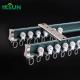 Hospital Metal Ceiling Mount Double Curtain Rail Flexible Bendable Curtain Track