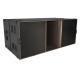 High Sound Pressure Compact Line Array Speakers 1600W Pro Audio Subwoofer