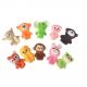 EN71 ASTM Standard plush Cartoon Animal Finger Puppets