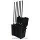 CT-3086B 135W Portable built-in battery Mobile Phone 6 Bands Pelican Jammer up to 150m