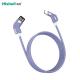 Portable Elbow Micro USB Cable Multifunctional Anti Abrasion