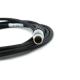 1.8m Leica Survey Accessories 5 Pin Power Cable With Alligator Clips And Fuse