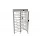 ID IC Card Reader Full Height Turnstile Gate SUS304 30W For High Security