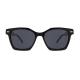 Irregular Square Acetate Material Sunglasses Luxury Eyewear Black For Men