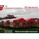 Professional big Top Party Tent , Customized Outdoor Tent With red roof