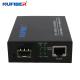 10/100Mbps SFP To RJ45 30W POE Fiber Optic Media Converter