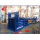 125 Ton Horizontal Baler Waste PET Bottle Baling Machine For Plastic Bottles And Cartons