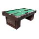 Popular 9FT Pool Game Table Professional Billiards Table With Cabinet Storage