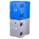Blue Nylon Handles Hot Food Carrier 90L Capacity 13.5kgs 63.5*46*64cm
