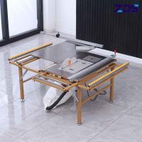 120*98cm Platform Industrial Sliding Table Saw For Plate Cutting