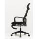 Black Extra Large Armchair , Desk 1205mm Adjustable Armchair DIOUS