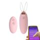 Pineapple shape Smart app remote control bullet vibrator, silicone sleeve sex toy power vibrating love egg