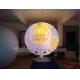 170mm Tether Points Inflatable Lighting globe Balloon for Entertainment events