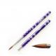 Handle with glitter Acrylic/Gel Nail Brush Nail Art Pen