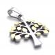Tagor Stainless Steel Jewelry Fashion 316L Stainless Steel Pendant for Necklace PXP0566