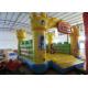 Waterproof Zoo Inflatable Bouncy Castle , Cartoon Commercial Grade Bounce House