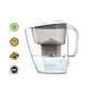 BPA Free Alkaline Water Filtration Pitcher 1.76lbs For Drinking Healthy Water