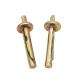 Drywall Carbon Steel Expansion Screw Anchor M6 Yellow Zinc Plated